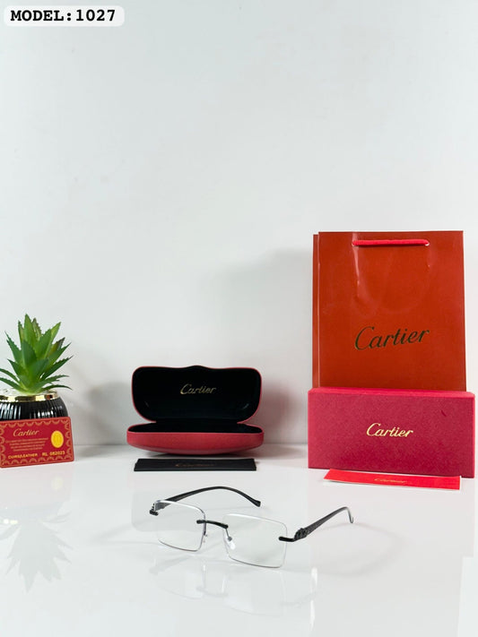 CARTIER 1027 BLACK DAY NIGHT COLOR CHANGING GLASS